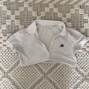 Cropped Collard shirt